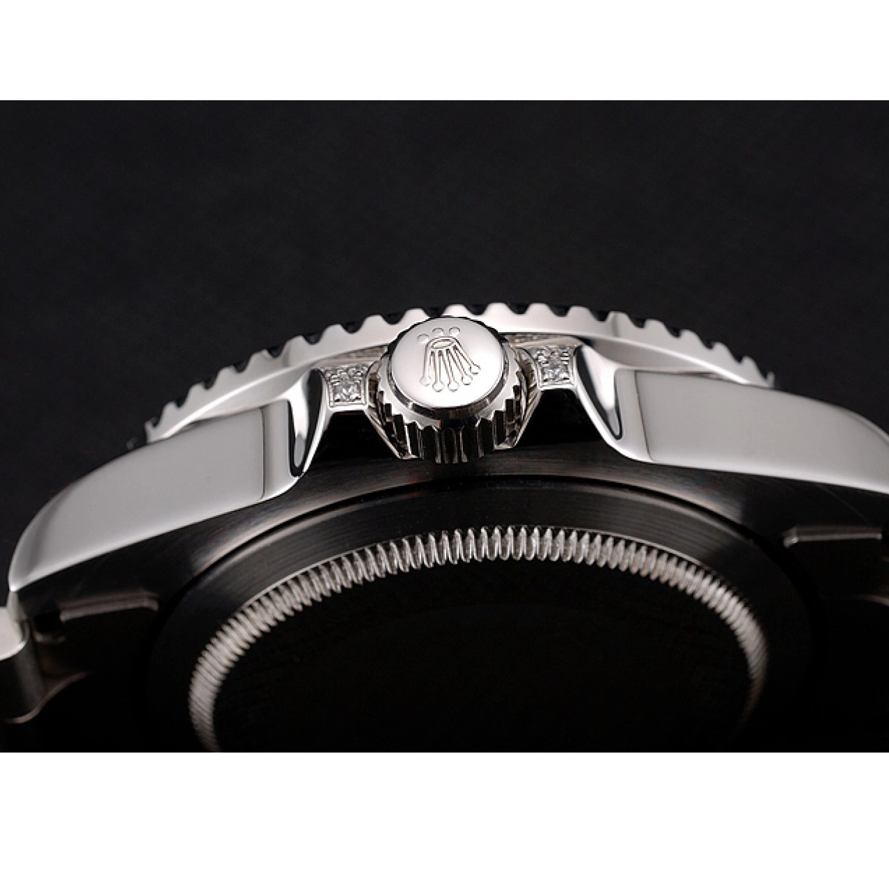Aaa fake watches II Bezel Set 1453747 Dial Stainless GMT And Master Black Swiss Case Steel Stone Bracelet Rolex 0602